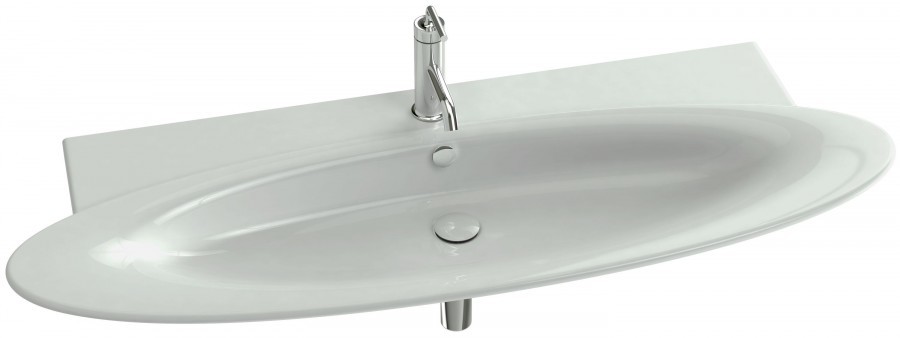 Jacob Delafon Presqu'ile E4435-00 раковина подвесная 130 см