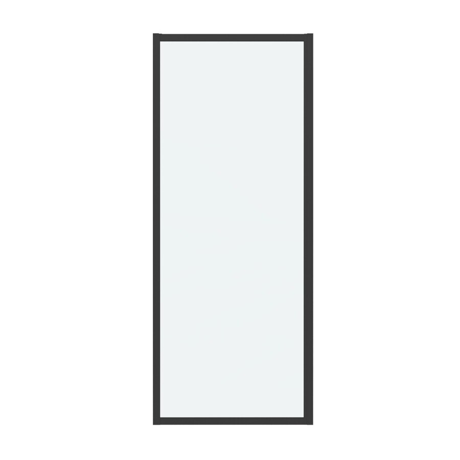 Боковая стенка Grossman Cosmo 200.K33.02.80.21.00 (80х195) черный матовый,стекло прозрачное, 1 место