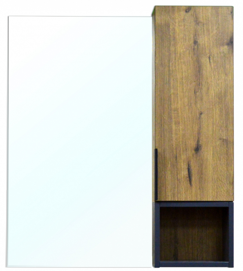 Azario Gris зеркальный шкаф 90 CS00080416