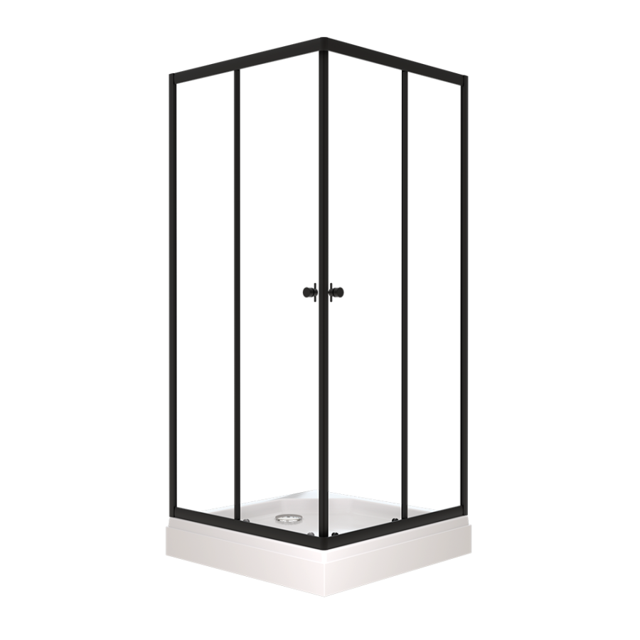 Triton Душевое Ограждение Вента-Блэк 80*80 Щ0000057853