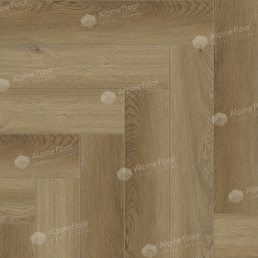 Alpine Floor Parqet LVT Кварцвиниловая плитка Дуб Поллукс ECO 16-28 590 х 118 х 2.5 mm