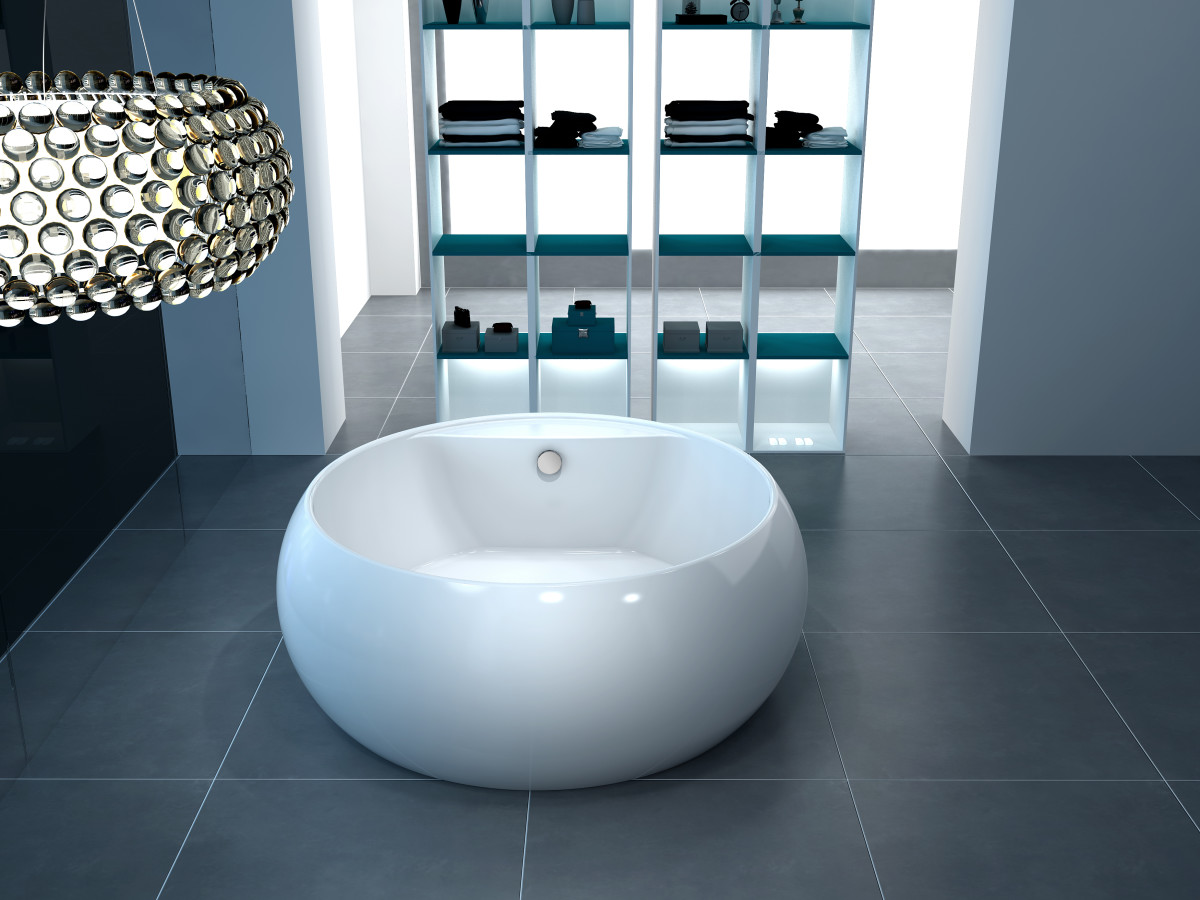BelBagno BB30-1550 155*155 ванна акриловая круглая