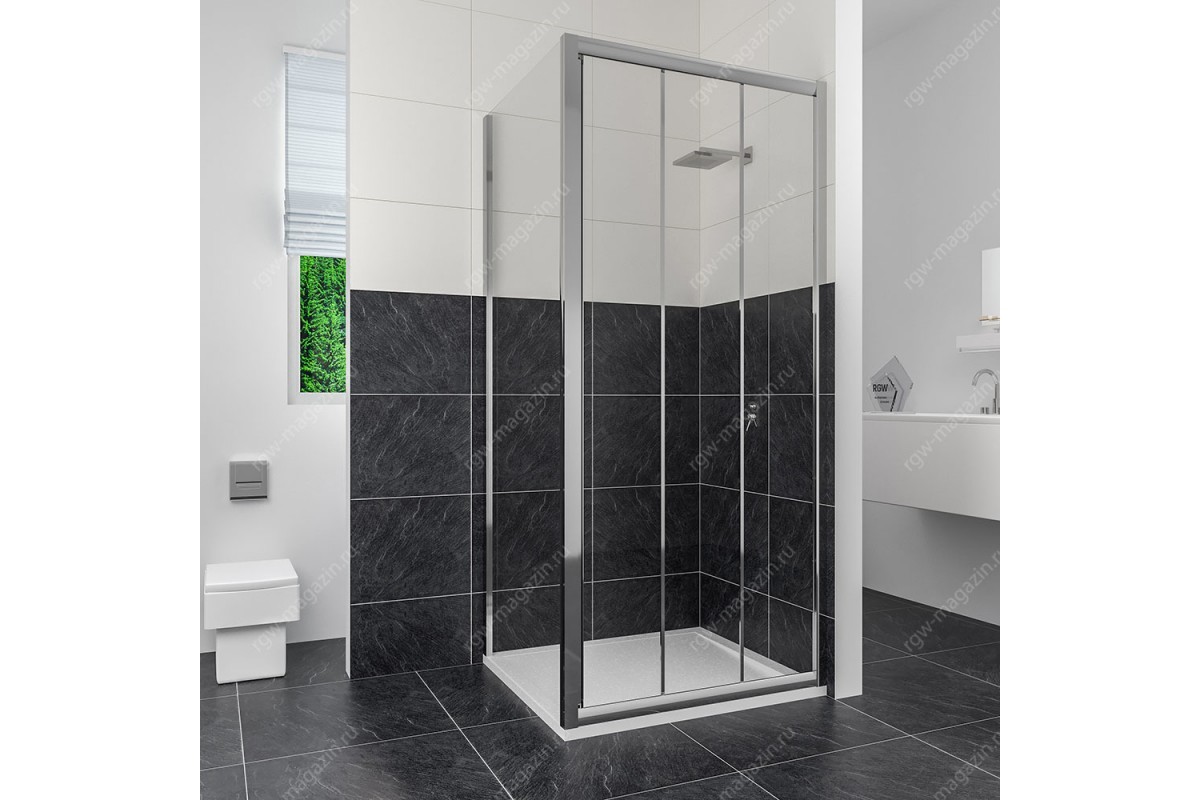 RGW Classik CL-30 (CL-11+ Z-12) 04093000-11 душевое ограждение 100*100*185