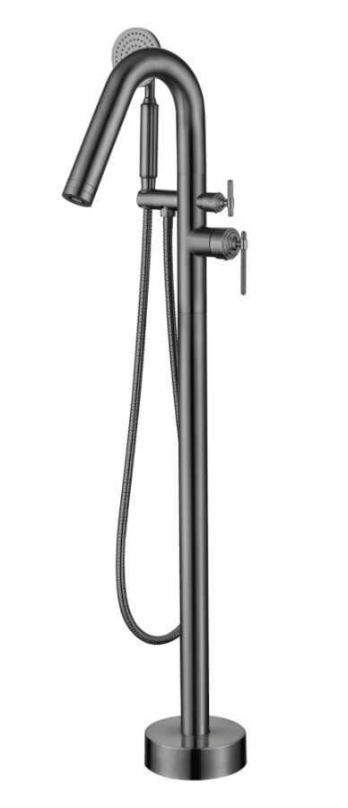 Смеситель напольный Boheme Eterna Gun Metal 179-GM