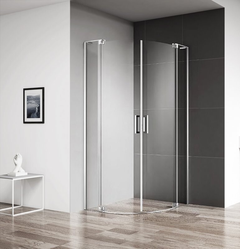Cezares SLIDER-R-2-90/100-C-Cr душевое ограждение 100*100*195