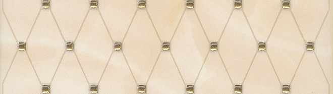 Kerama Marazzi Летний сад 20х6 см бордюр настенный бежевый глянцевый ADB2878260