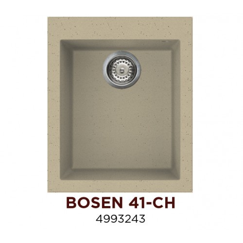 Omoikiri Bosen 41-СH 4993243 кухонная мойка тetogranit шампань 41х50 см
