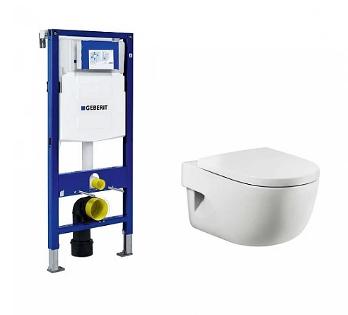 Geberit комплект Duofix инсталляция для унитаза 111.300.00.5 + подвесной унитаз 346248000