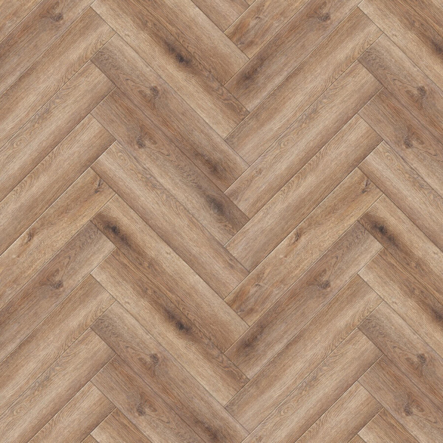 Кварцвинил CronaFloor Herringbone 2.0 4V Дуб Ламеция H022 640х128х4.5