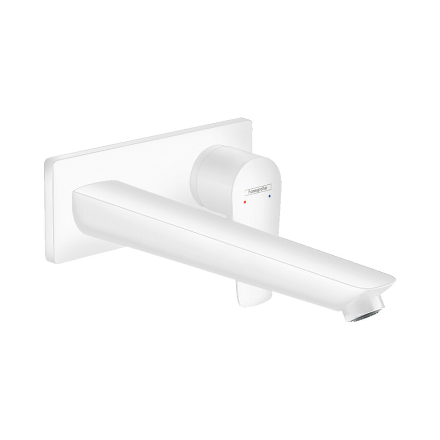 Hansgrohe Talis E Смеситель для раковины скрытый монтаж белый матовый 71734700