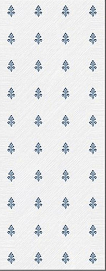 Азори Chateau Grey Lis декор настенный 20x50 см
