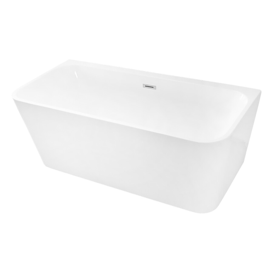 Ванна акриловая Loranto 1700х750х610 пристенная, в комплекте с сифоном и опорными ножками CS-04-170