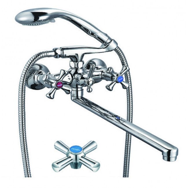 Смеситель для ванны Mixxus D4Q7-722 Euro Хром CR0923