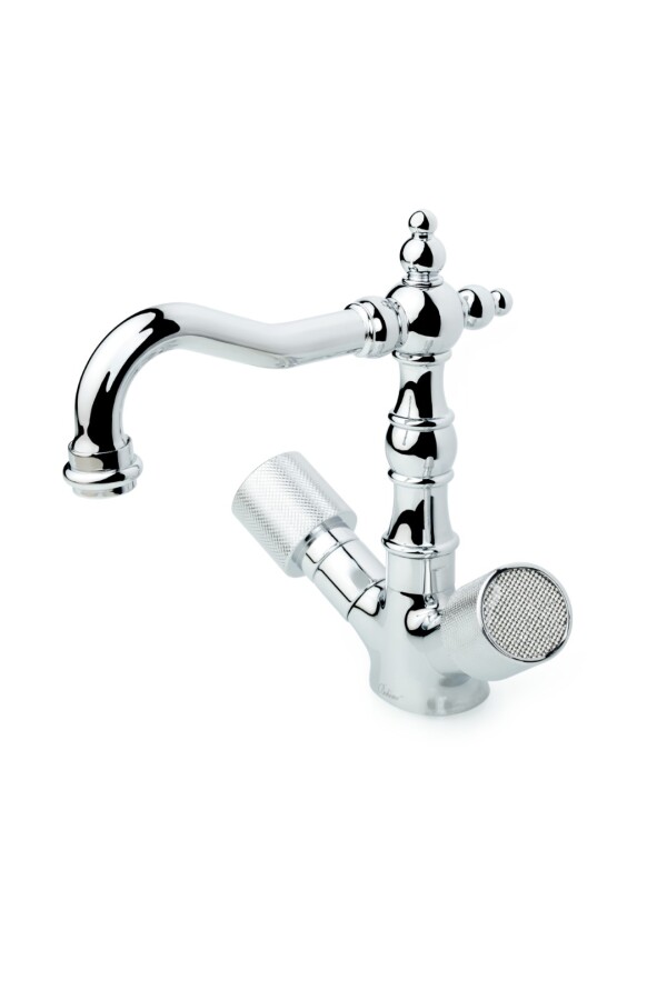 Смеситель для раковины высокий Boheme Royal Cristal Хром 272-Royal/CRST