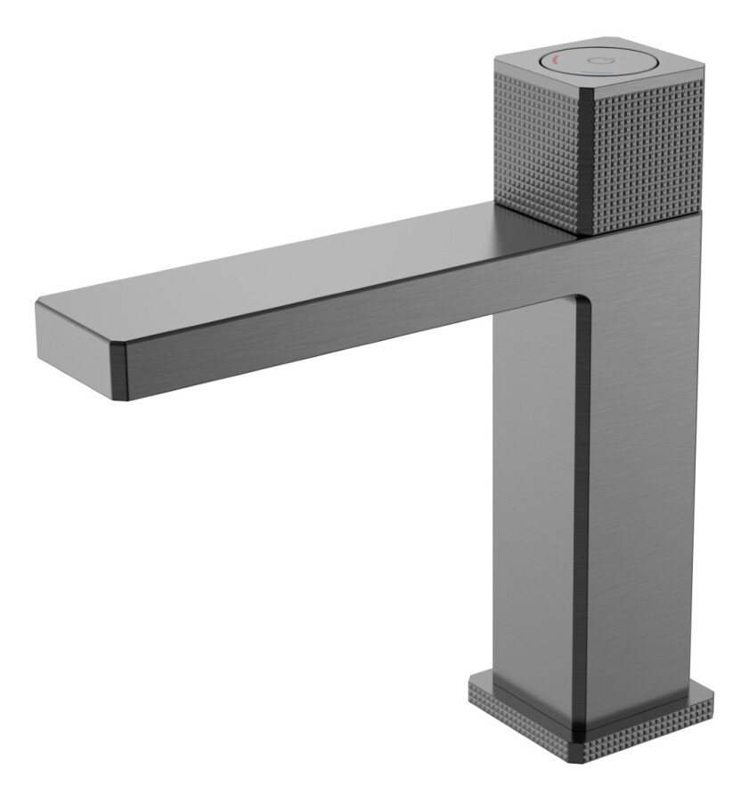 Смеситель автоматический для раковины Boheme Quad Gun Metal 159-GM