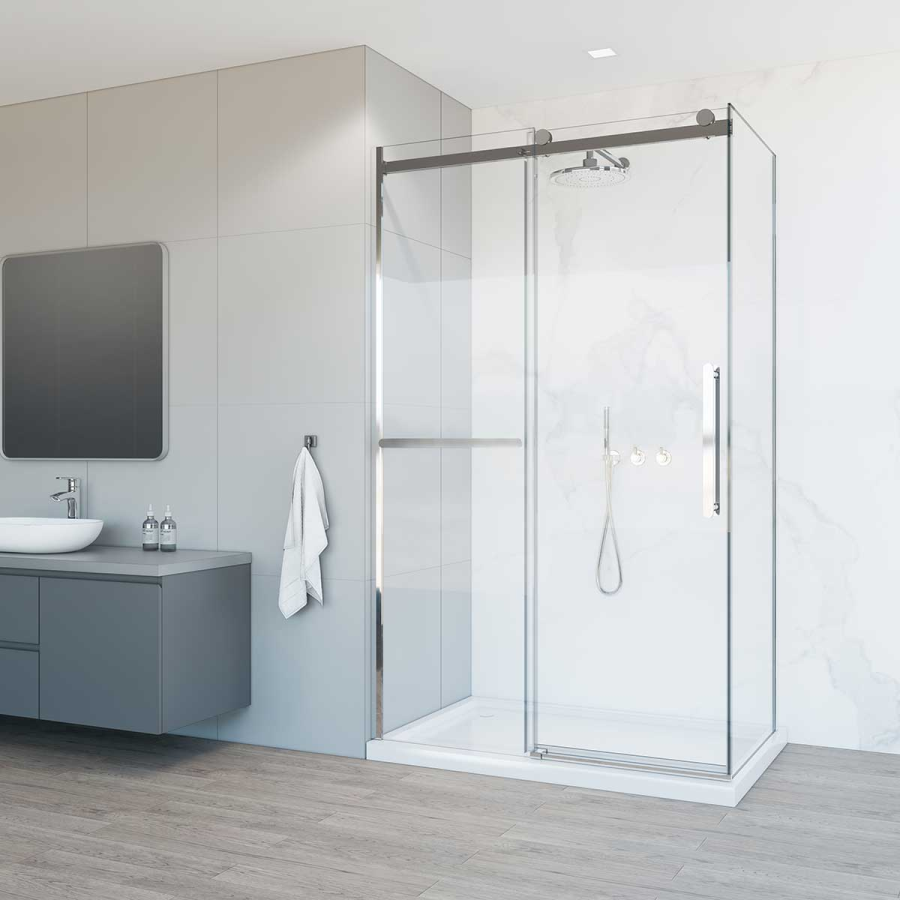 Vincea Como Soft душевой уголок 120х100 см хром / прозрачный VSR-1CS1012CL