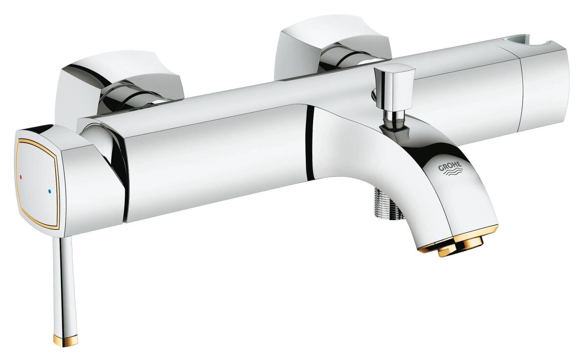 Grohe Grandera 23317IG0 смеситель для ванны хром/золото