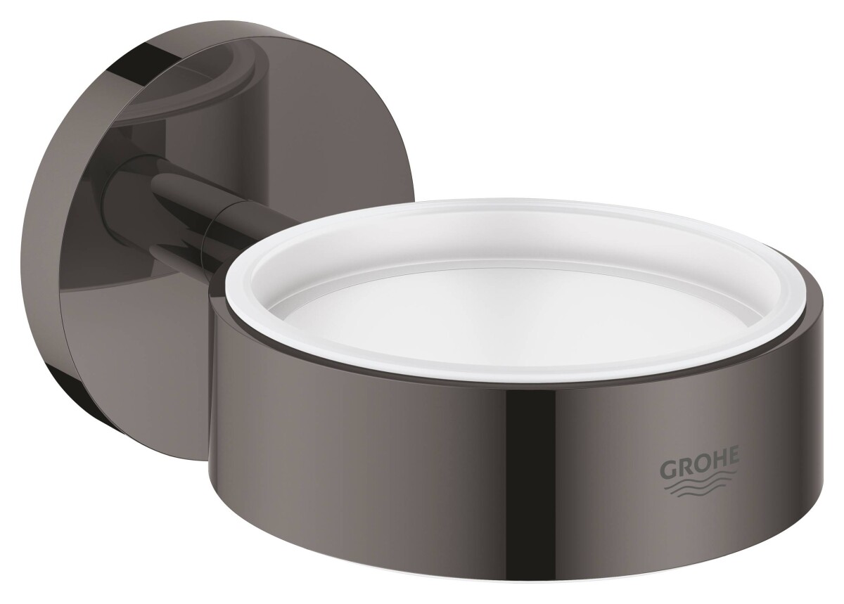 Grohe Essentials 40369A01 держатель тёмный графит глянец