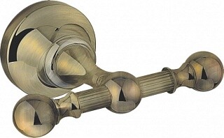Cezares крючок двойной OLIMP-DHK-02 бронза
