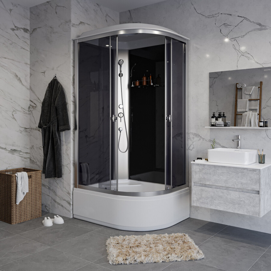 Niagara Eco Душевая кабина 120x80 Тропический душ Левая E120/80/40L/TN