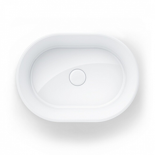 Kerama Marazzi Artbasin Sabbia SA.wb.50WHT раковина накладная 50 см белый