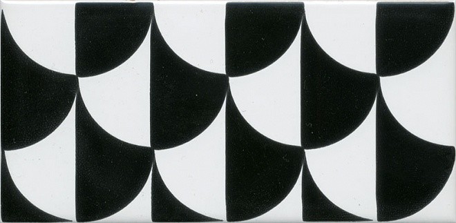 Kerama Marazzi Граньяно 7х15 см декор настенный черный геометрия NT\A215\16000