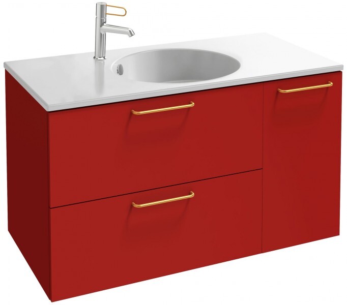Jacob Delafon Odeon Rive Gauche EB2543-R5-E52 90 см тумба под раковину подвесная