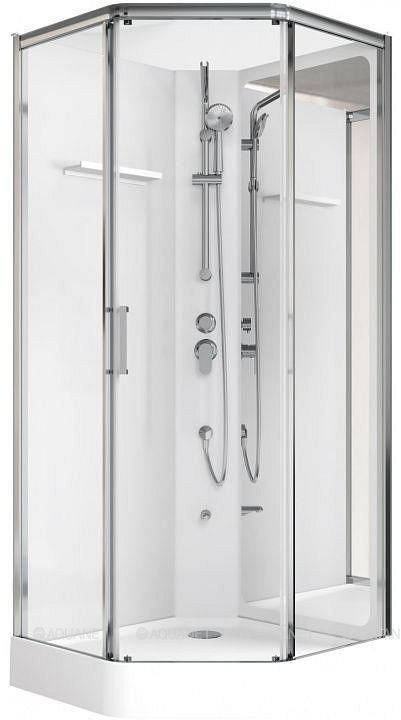 Aquanet Passion душевая кабина прозрачная 90х90 см 263870