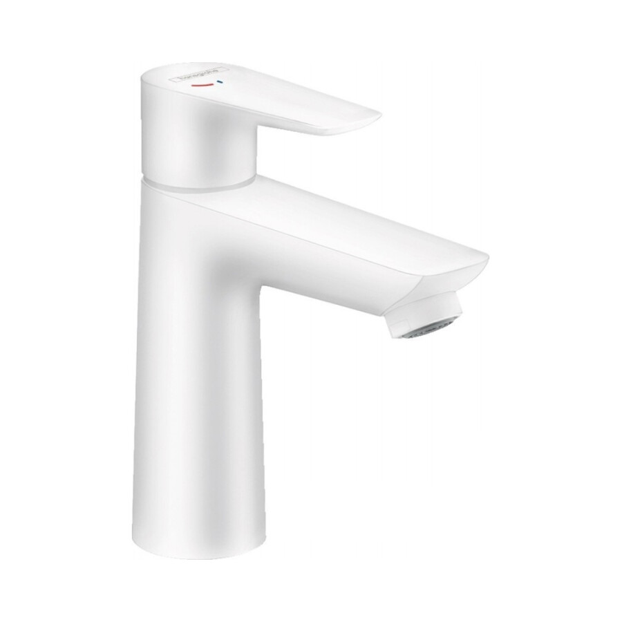 Hansgrohe Talis E Смеситель для раковины 110 без сливного набора белый матовый 71712700