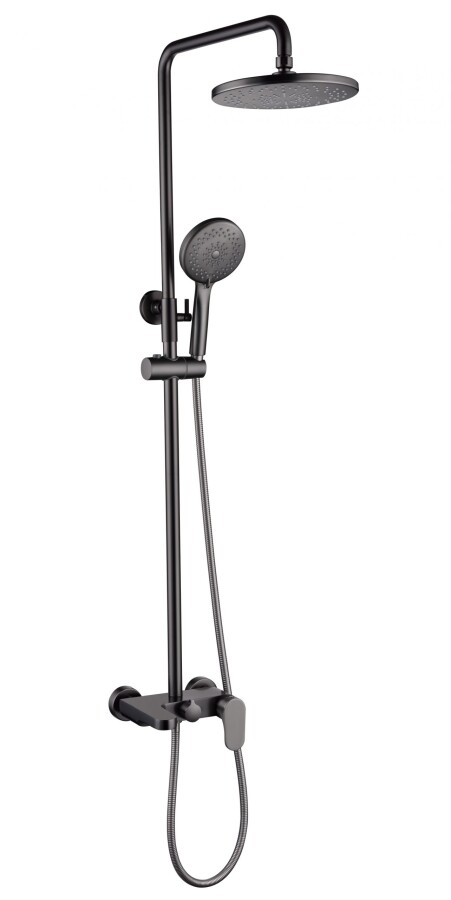 Душевая система Boheme Spectre GunMetall с изливом 458-GM