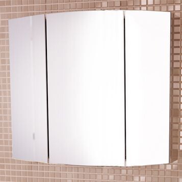 Зеркало-шкаф Comforty "Лаура-75-3" белый 00003121083CF