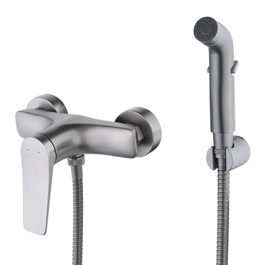 Lemark Bronx смеситель с гигиеническим душем LM3718GM