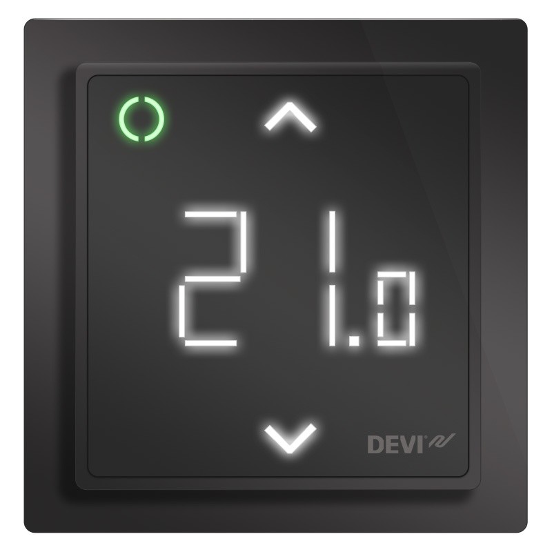 Терморегулятор Devireg Smart Black (черный)