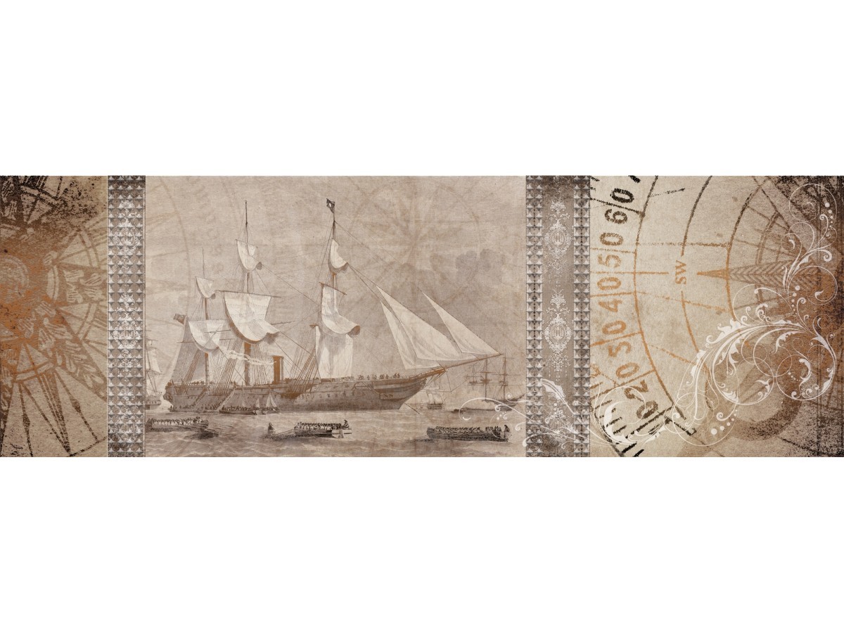 Lasselsberger Иль Мондо декор 3 20x60 см поверхность матовая