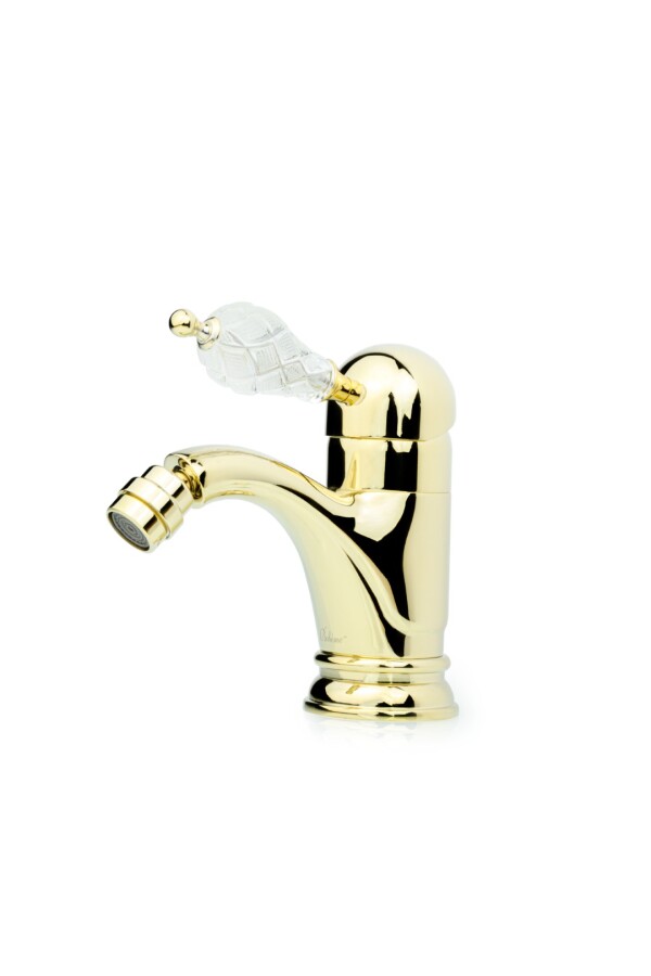 Смеситель для биде Boheme Crystal Золото 286-CRST