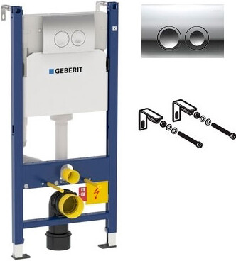 Geberit Duofix Acanto 458.124.21.1 унитаз подвесной + инсталляция