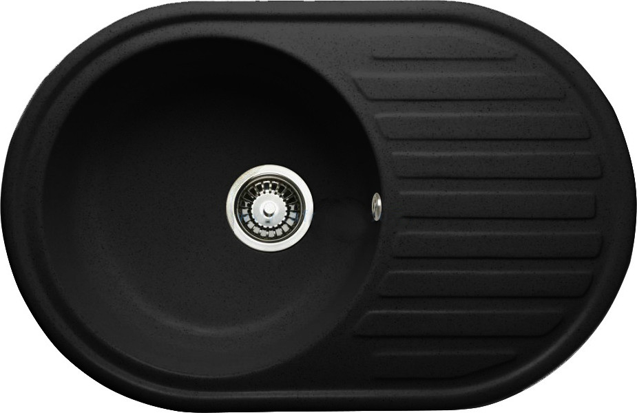 Granicom G-006 кухонная мойка антрацит 75 х 49 см