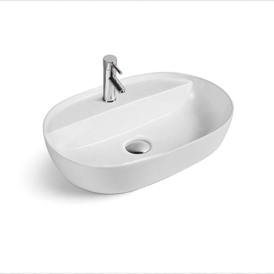 Vincea VBS-122 раковина керамическая накладная 600х400х135