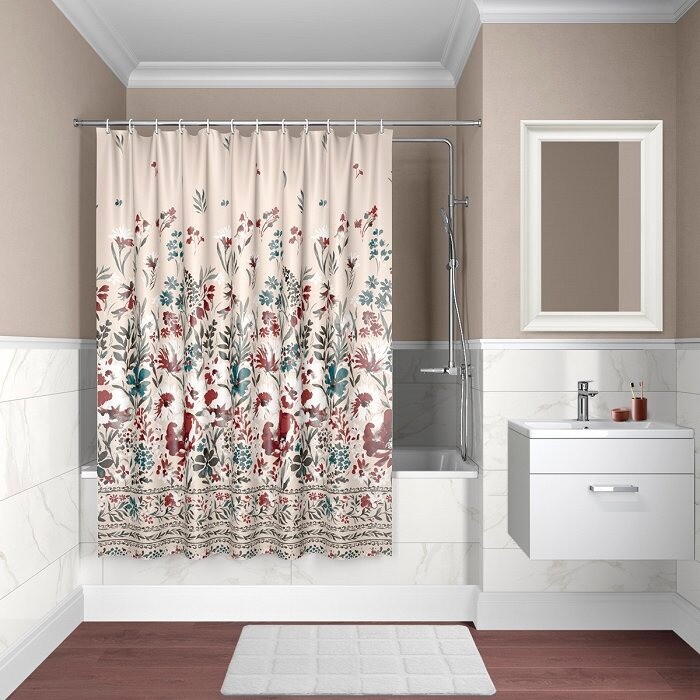 Iddis Decor D03P118i11 180*180 штора для ванной