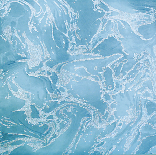 Сокол Бриз 33х33 см плитка напольная голубая