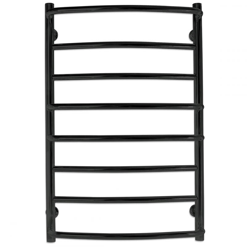 Laris Евромикс П8 полотенцесушитель водяной 500*800 черный 73207303ЧМБФ