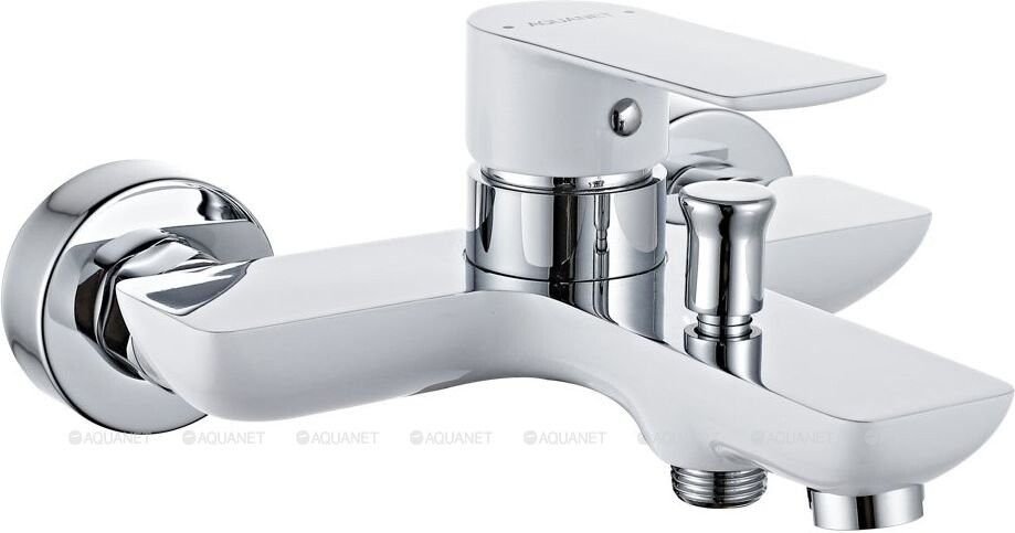 Aquanet Arctic AF520-20СW смеситель для ванны белый/хром