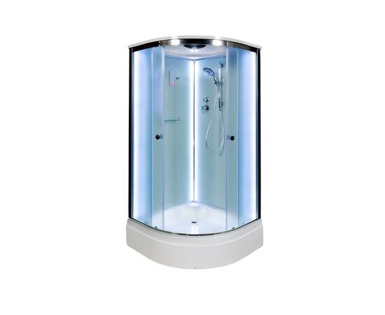 Deto душевая кабина 100х100 D271SLED с подсветкой