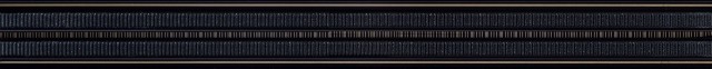 Tubadzin Abisso Navy 75х5 см бордюр настенный черный