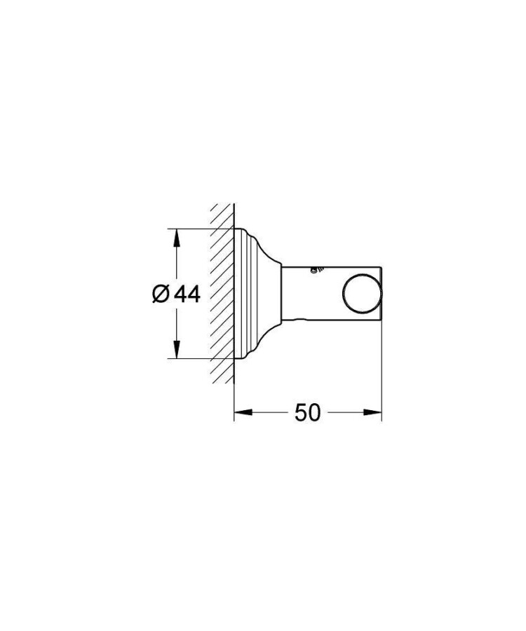 Grohe Essentials Authentic 40656001 крючок двойной