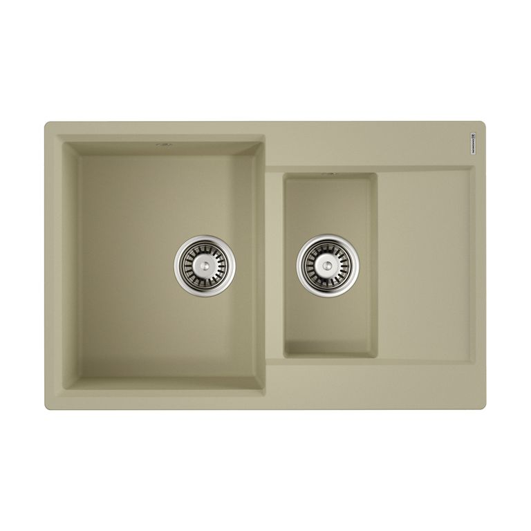 Omoikiri DAISEN 78-2 мойка кухонная ваниль 4993328