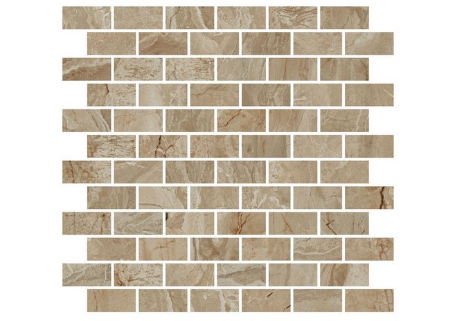 Kerama Marazzi MM13121 Эвора мозаичный бежевый глянцевый 32х30 декор