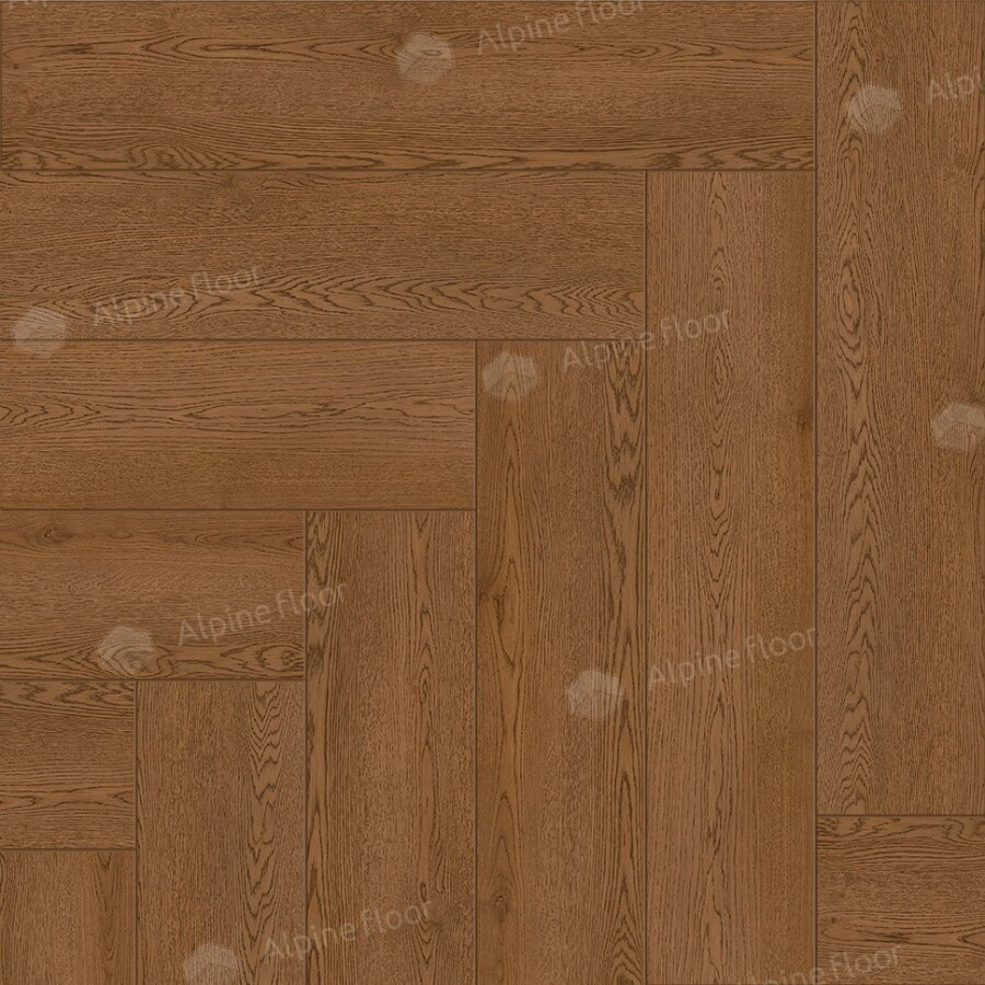 Alpine Floor Parquet Light SPC ламинат Дуб Селена ECO 13-32AB 600 х 125 х 4мм