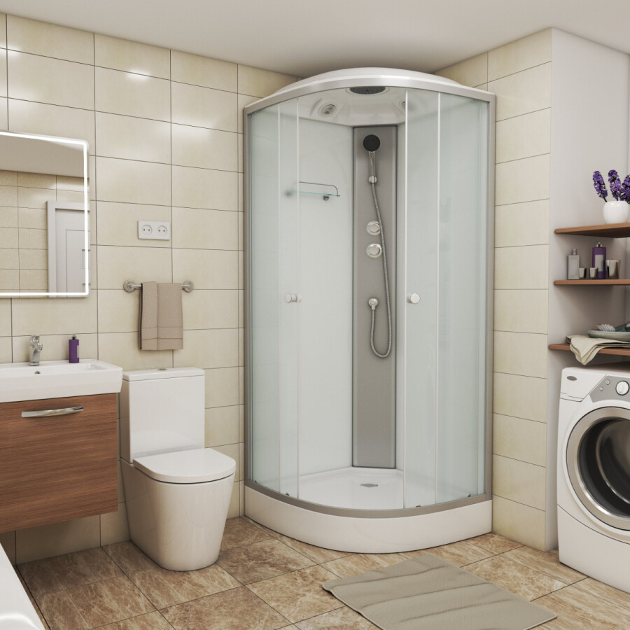 Niagara Eco Душевая кабина 80x80 Тропический душ E80/13/MT