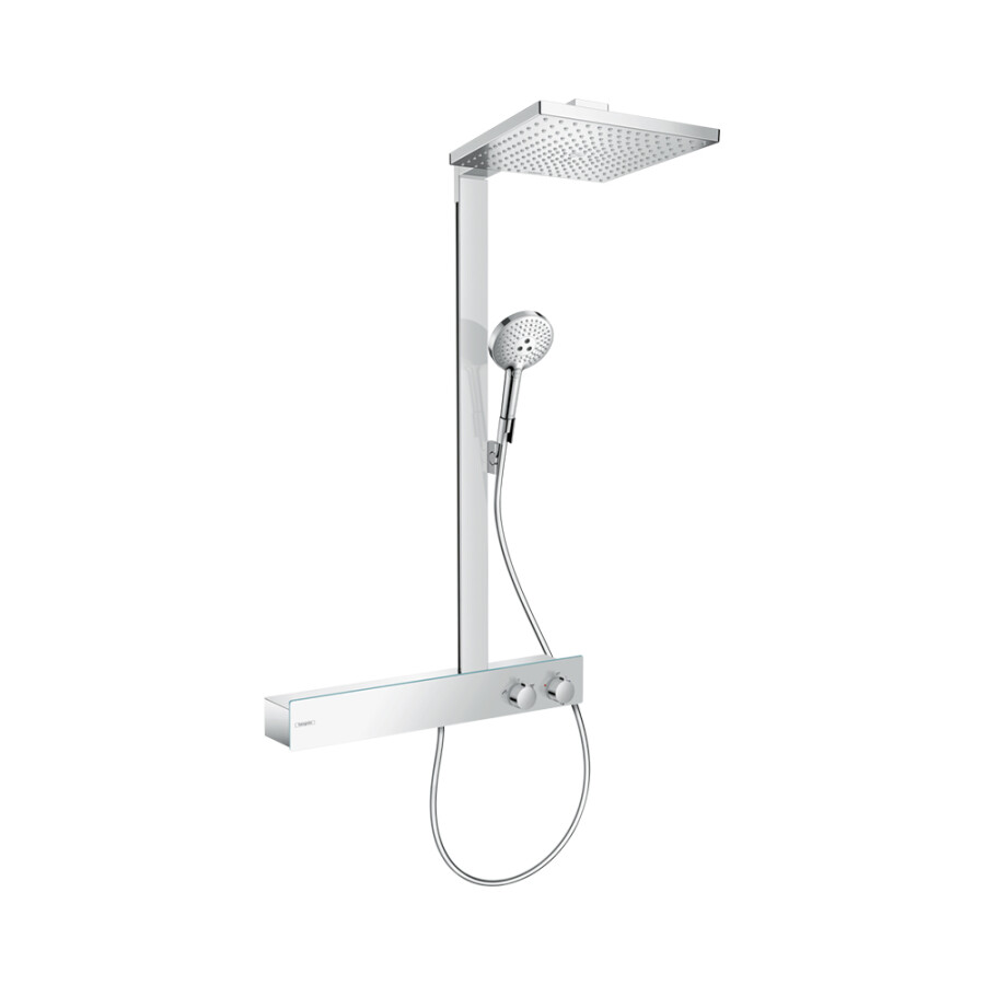 Hansgrohe Raindance E Showerpipe 300 1jet Душевой набор с термостатом ShowerTablet 600 хром 27363000